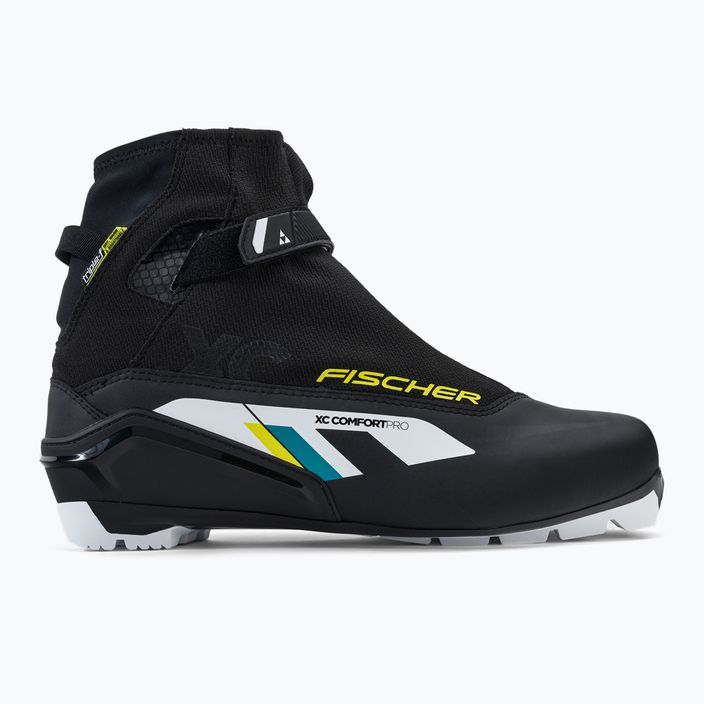 Fischer XC Comfort Pro μπότες σκι ανωμάλου δρόμου μαύρες/κίτρινες S20920 2