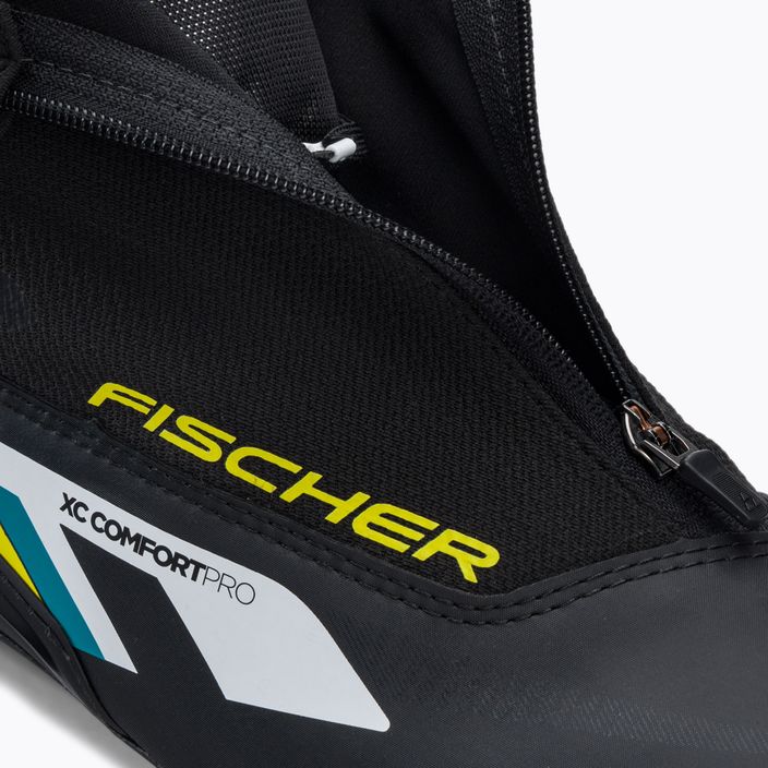 Fischer XC Comfort Pro μπότες σκι ανωμάλου δρόμου μαύρες/κίτρινες S20920 10