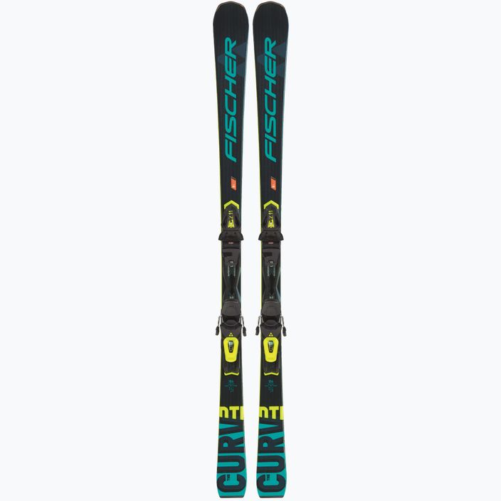 Γυναικείο σκι κατάβασης Fischer The Curv DTI AR + RC4 Z11 PR μπλε A15321 T40020 10