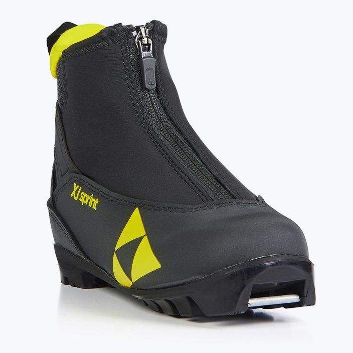 Fischer XJ Sprint παιδικές μπότες cross-country σκι μαύρο/κίτρινο S40821,31 11