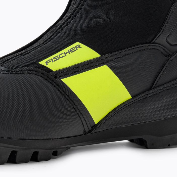 Fischer XJ Sprint παιδικές μπότες cross-country σκι μαύρο/κίτρινο S40821,31 10