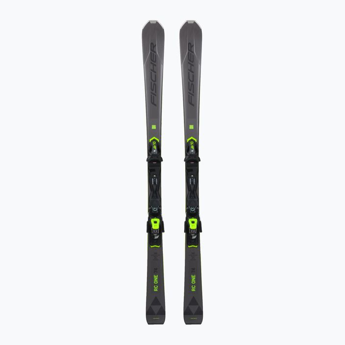 Ski Downhill Fischer RC ONE 74 AR + RS 10 PR γκρι A09622 T40821