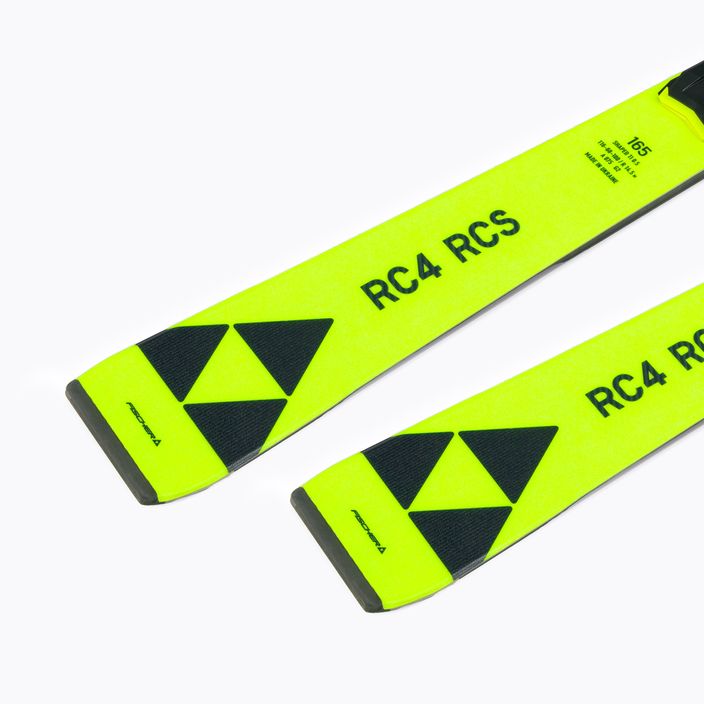 Fischer RC4 RCS AR + RC4 Z11 PR downhill σκι κίτρινο A07522 T40020 9