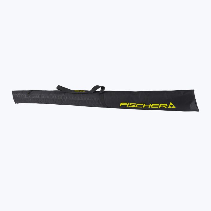 Τσάντα σκι Fischer Skicase Eco Alpine 1 ζευγάρι μαύρο/κίτρινο Z10922