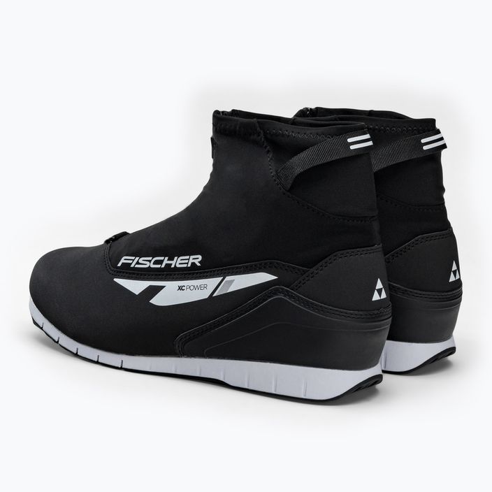 Fischer XC Power μπότες σκι ανωμάλου δρόμου μαύρες και λευκές S21122,41 3