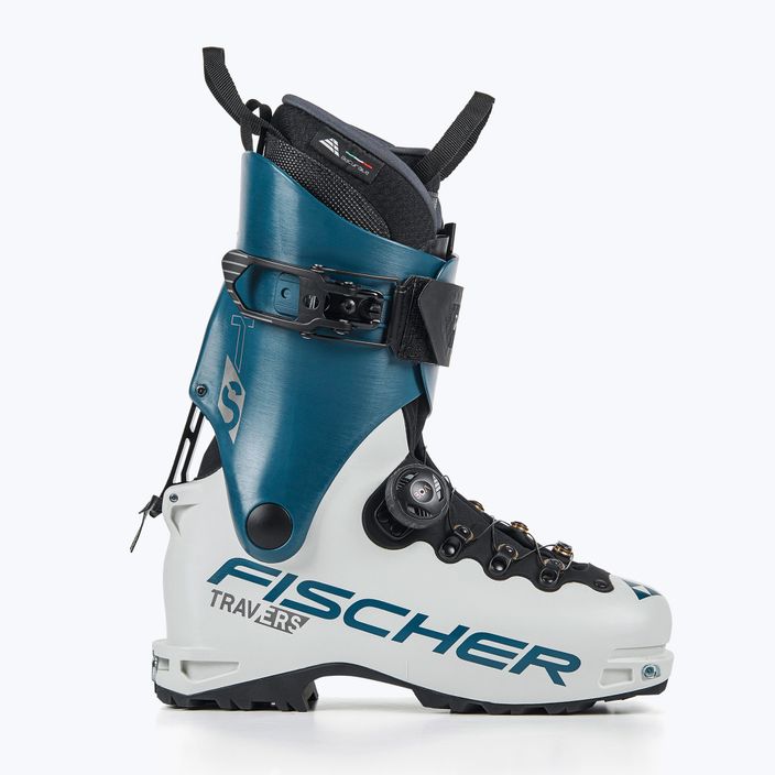 Γυναικεία μπότα σκι Fischer Travers TS λευκό-μπλε U18222 9