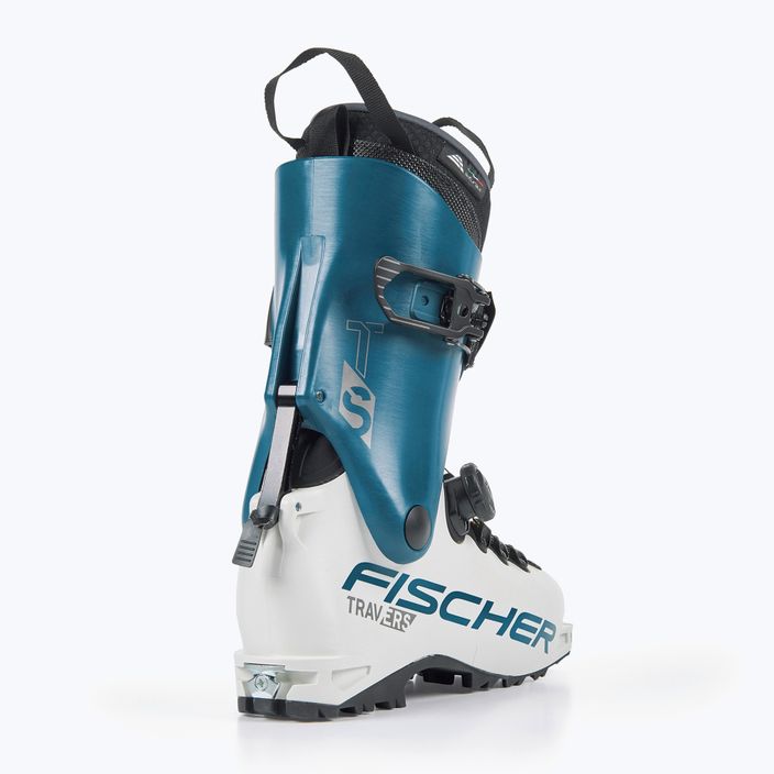 Γυναικεία μπότα σκι Fischer Travers TS λευκό-μπλε U18222 10
