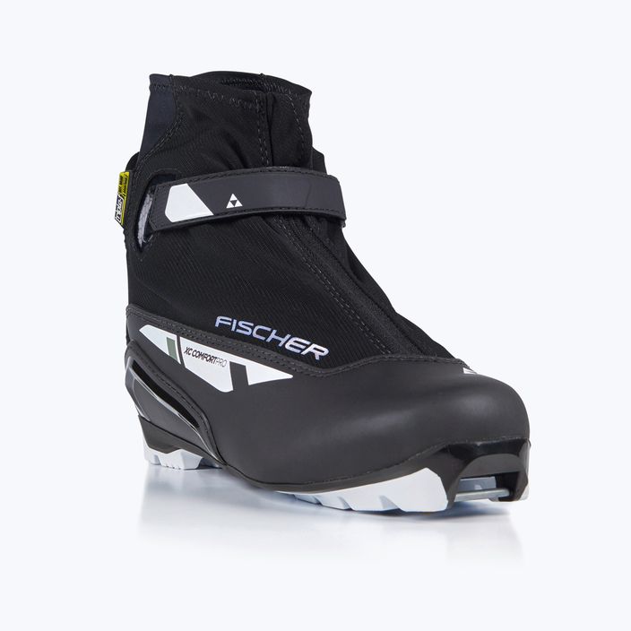 Fischer XC Comfort Pro μαύρες/λευκές/κίτρινες μπότες σκι ανωμάλου δρόμου 10