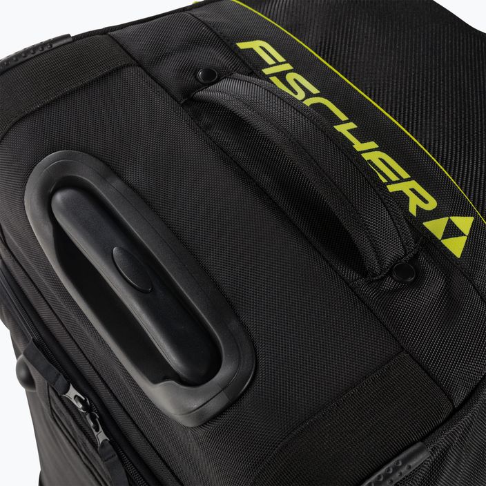 Fischer Team Sportduffel 100L ταξιδιωτική τσάντα μαύρο/κίτρινο 6