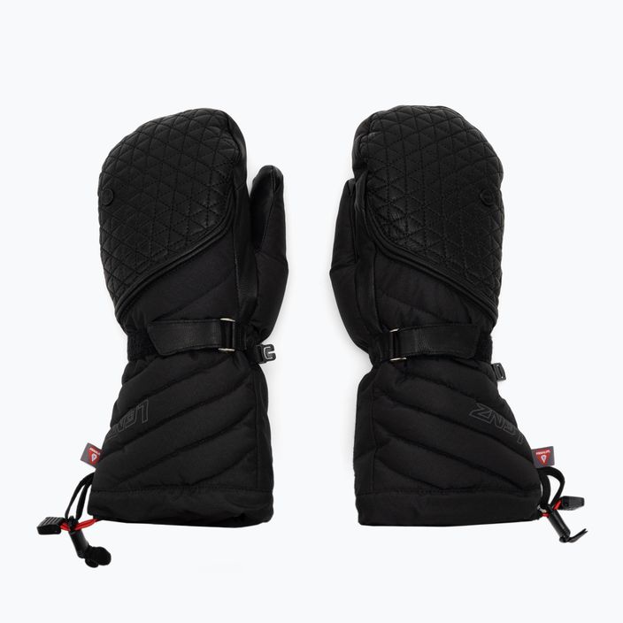 Γυναικείο θερμαινόμενο γάντι σκι Lenz Heat Glove 6.0 Finger Cap Mittens μαύρο 1206 2