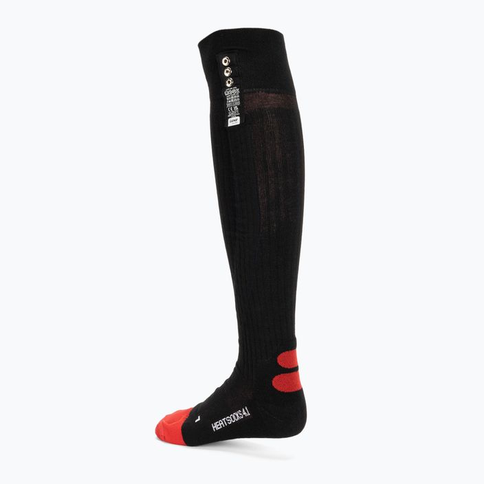 Lenz Heat Sock 4.1 Toe Cap κάλτσες σκι μαύρο 1065 2