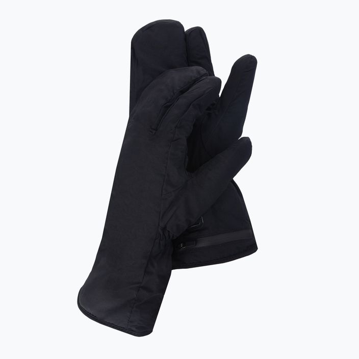 Lenz Heat Glove 8.0 Finger Cap Lobster θερμαινόμενο γάντι σκι μαύρο και κίτρινο 1207 2