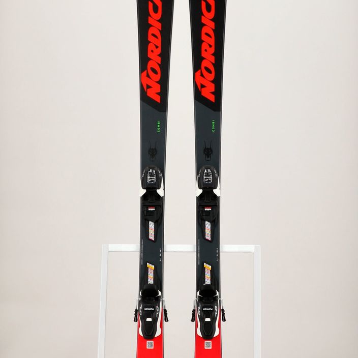 Παιδικά σκι Nordica Doberman Combi Pro S + J7.0 FDT μαύρο/κόκκινο 14