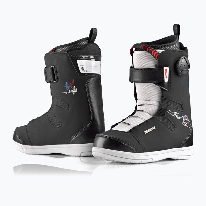 Παιδικές μπότες snowboard DEELUXE Rough Diamond μαύρο 572029-3000/9110 10