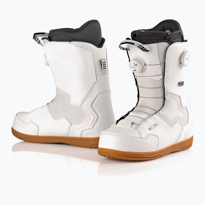 Μπότες snowboard DEELUXE ID Dual Boa λευκό 7