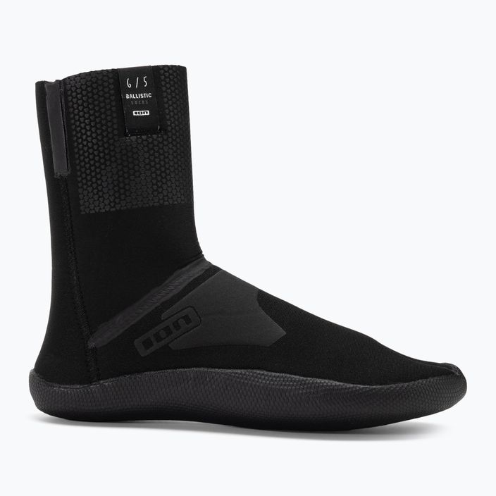 ION Socks Ballistic 6/5 Internal Split 2.0 κάλτσες από νεοπρένιο μαύρες 2