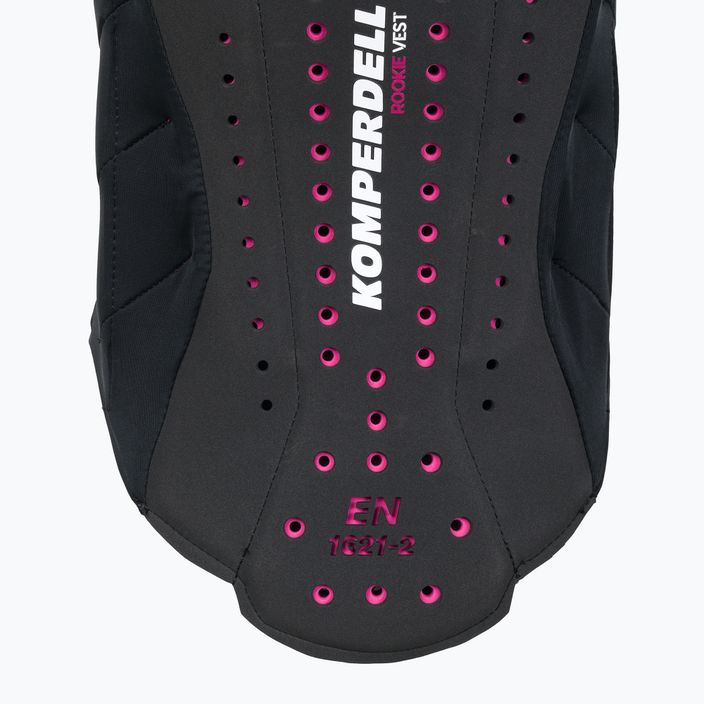 Παιδικό προστατευτικό σκι Komperdell Ballistic Vest JR μαύρο/ροζ 6321-209 6