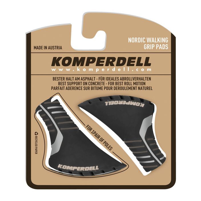 Komperdell 2 χρωμάτων βουλκανισμένο μαξιλάρι για σκανδιναβικές ράβδους περπατήματος 1007-203-25 2