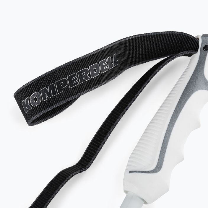 Komperdell Booster Speed Carbon Series σκι στύλοι λευκό/ασημί 5
