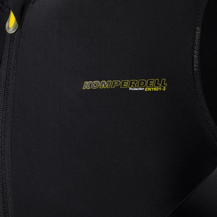 Ανδρικό γιλέκο Komperdell Air Vest Light μαύρο/κίτρινο 3