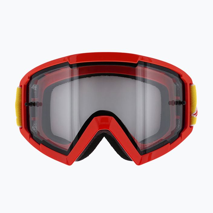 Red Bull SPECT Whip γυαλιά ποδηλασίας γυαλιστερό κόκκινο/λευκό/διαφανές φλας 008 2