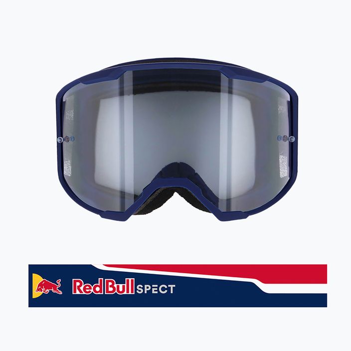 Red Bull SPECT Strive γυαλιστερά σκούρο μπλε/μπλε/κόκκινο/διαφανή 013S γυαλιά ποδηλασίας 6