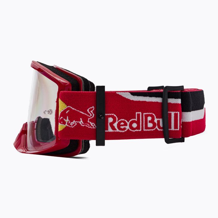 Red Bull SPECT Strive γυαλιά ποδηλασίας γυαλιστερά κόκκινα/κόκκινα/μαύρα/διαφανή 014S 4
