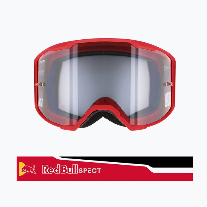 Red Bull SPECT Strive γυαλιά ποδηλασίας γυαλιστερά κόκκινα/κόκκινα/μαύρα/διαφανή 014S 7