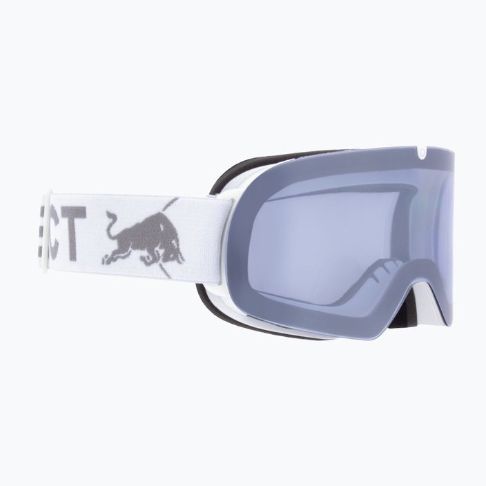 Red Bull SPECT Soar S1 ματ λευκό/λευκό/καπνός/ασημί καθρέφτης γυαλιά σκι