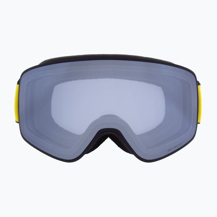 Red Bull SPECT Rush S1 ματ μαύρο/μαύρο/καπνό/ασημί γυαλιά σκι με καθρέφτη 2