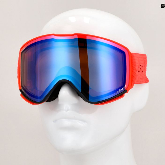 Γυαλιά σκι Julbo Quickshift Reactiv Polarized κόκκινο/μπλε φλας 7