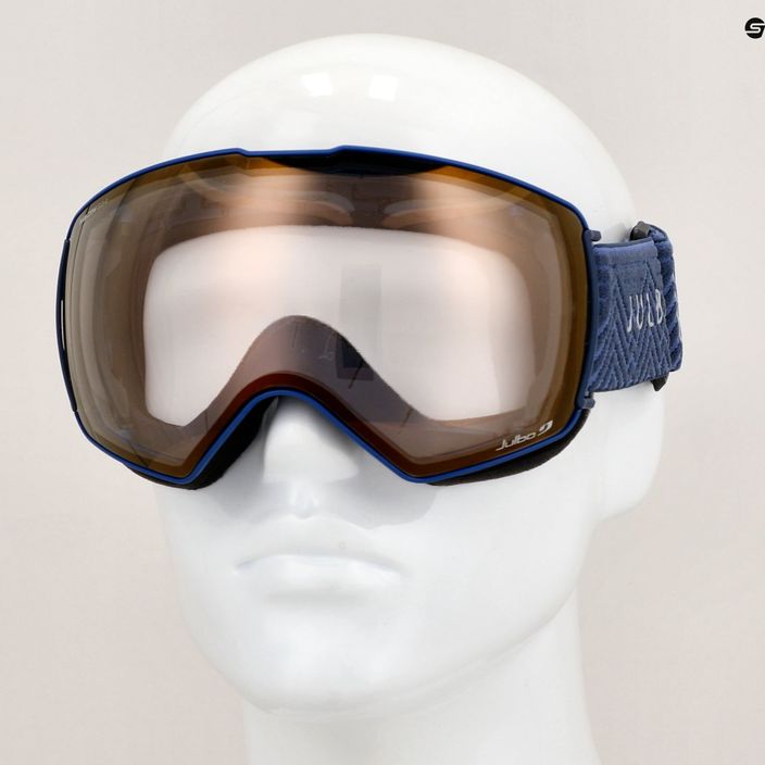 Julbo Lightyear Reactiv High Contrast μπλε/μπλε/αναλαμπή γυαλιά σκι υπέρυθρης ακτινοβολίας 7