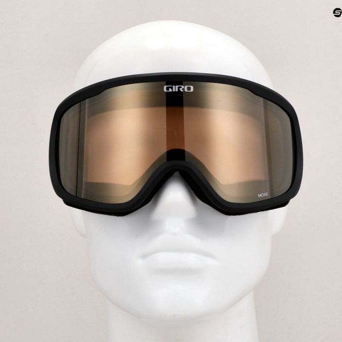 Γυναικεία γυαλιά σκι Giro Moxie μαύρο πυρήνα φως/αμπερ χρυσό/κίτρινο 9