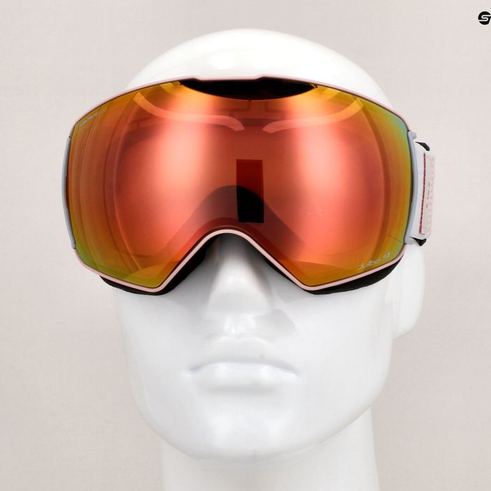 Julbo Lightyear Reactiv Glare Control γυαλιά σκι ροζ/γκρι/φλας ροζ 7