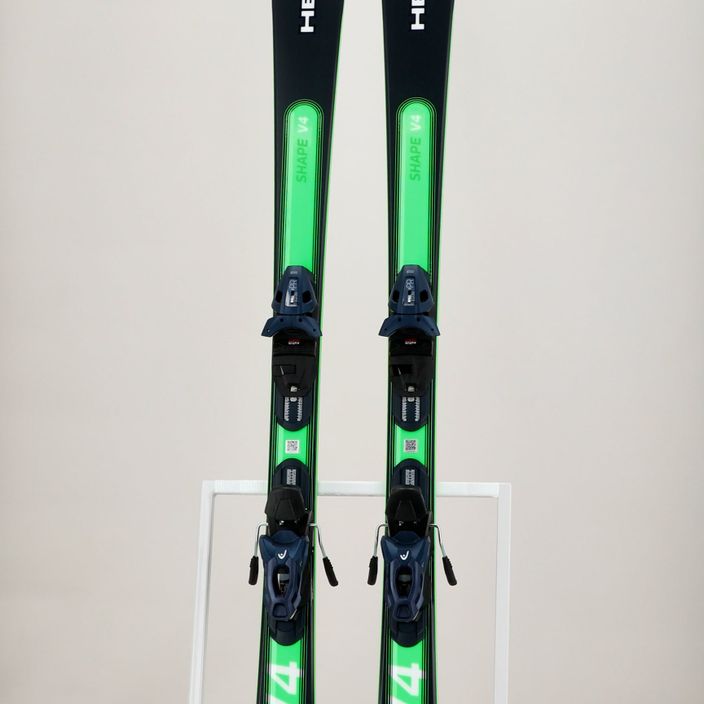 HEAD Shape V4 AMT-PR + PR 11 σκούρο μπλε/πράσινο downhill σκι 8