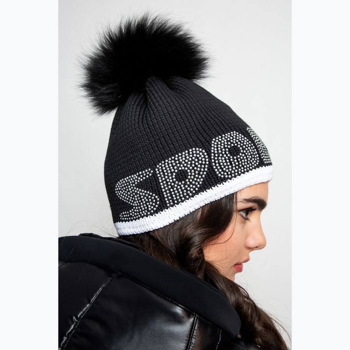Γυναικείο χειμερινό καπέλο Sportalm Almrosn m.P μαύρο 10