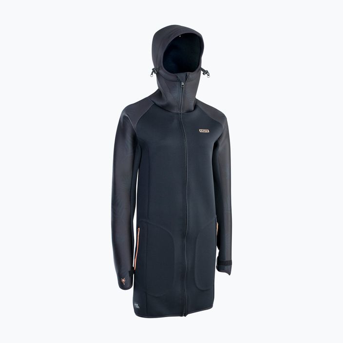 ION Neo Cosy Coat Core 900 2mm μαύρο 48223-4125 γυναικείο μπουφάν από νεοπρένιο