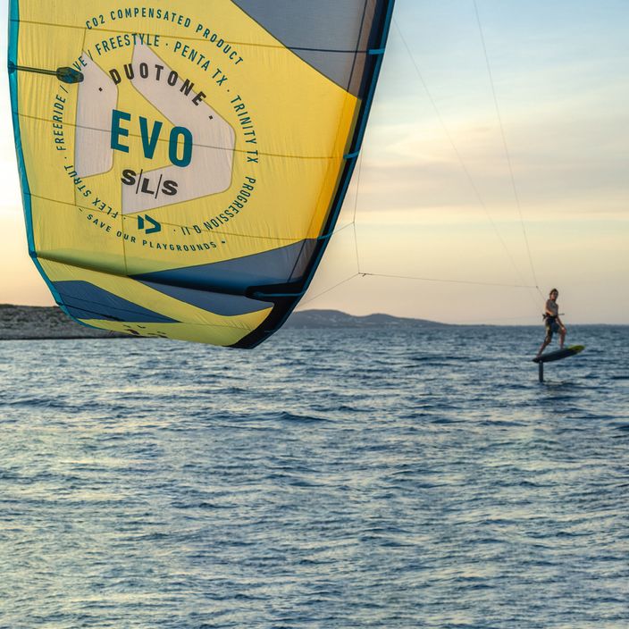 Kitesurfing χαρταετός DUOTONE Evo 2022 κίτρινο 44220-3013 2