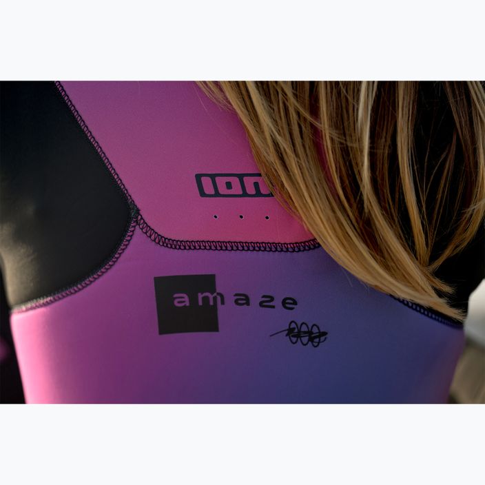 Γυναικεία στολή ION Amaze Core 4/3 Front Zip με ροζ διαβάθμιση 11
