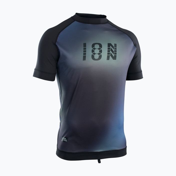 Ανδρικό κολυμβητικό πουκάμισο ION Lycra Maze μαύρο και μπλε 48232-4231