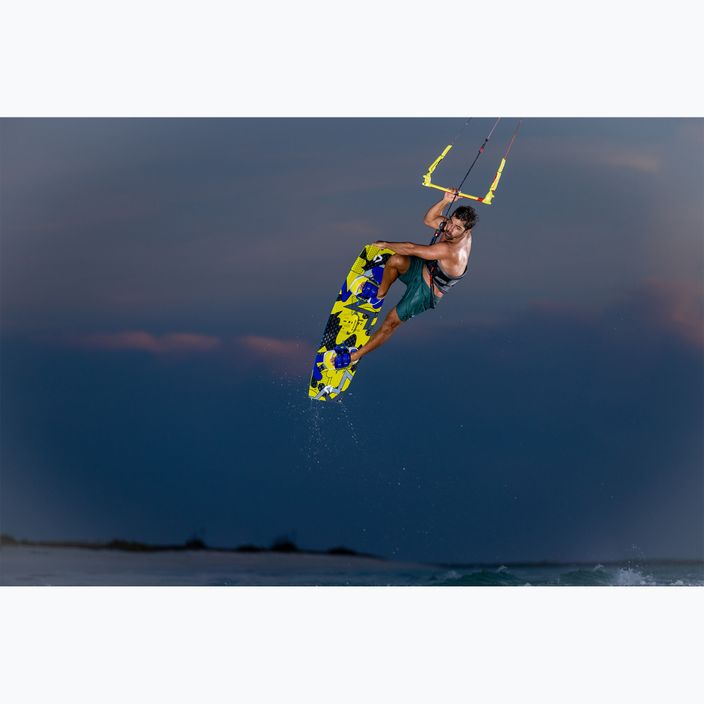 DUOTONE Entity Ergo μπλε/lime μαξιλάρια και ιμάντες kiteboard 10