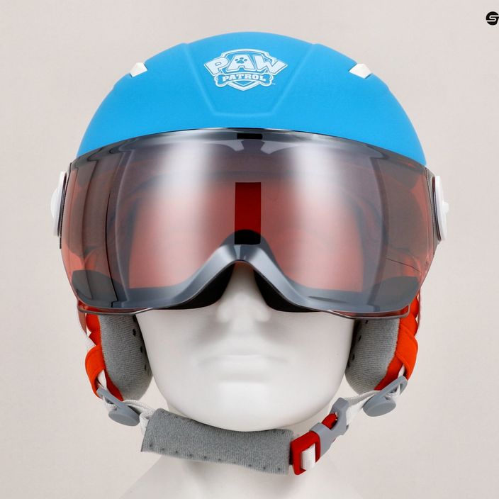 Παιδικό κράνος σκι HEAD Mojo Visor Paw μπλε 8