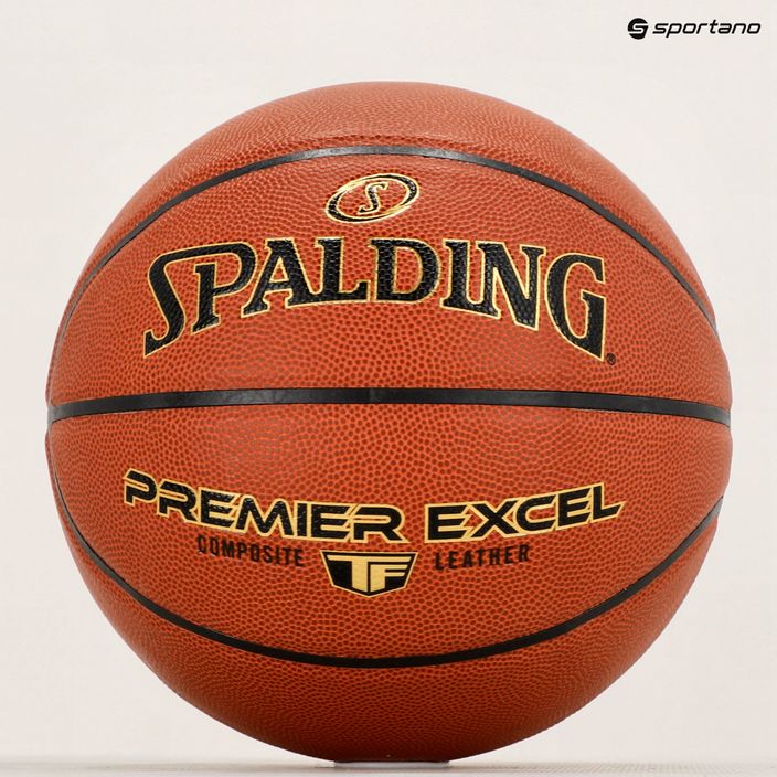 Spalding Premier Excel μπάσκετ πορτοκαλί μέγεθος 7 5