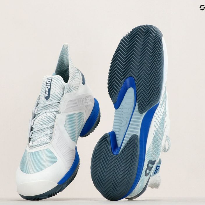 Ανδρικά παπούτσια τένις Wilson Kaos Rapide STF Clay λευκό/μπλε αστέρι/μπλε Κίνα 10