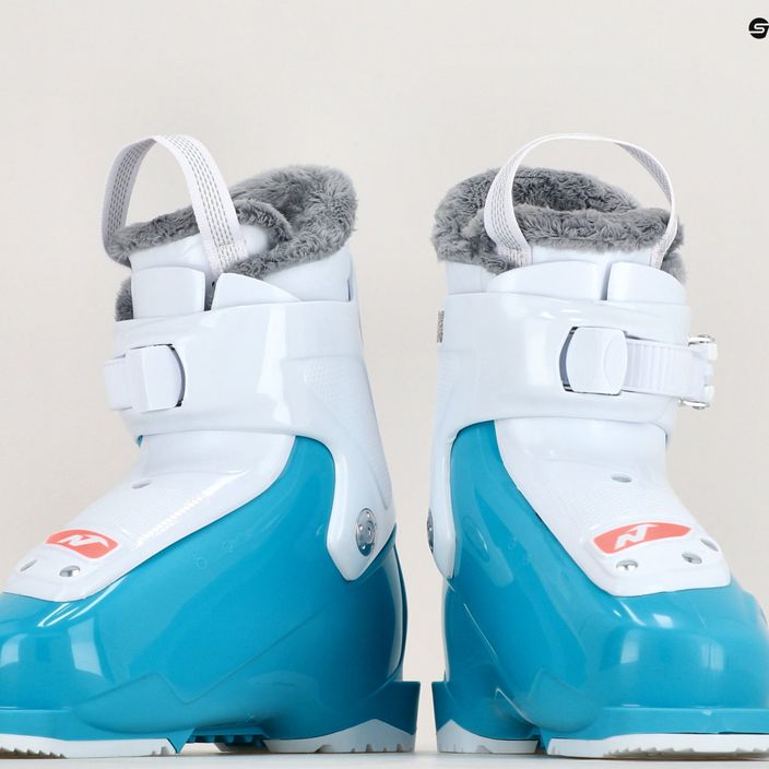Nordica Speedmachine J1 παιδικές μπότες σκι γαλάζιο/λευκό/ροζ 9