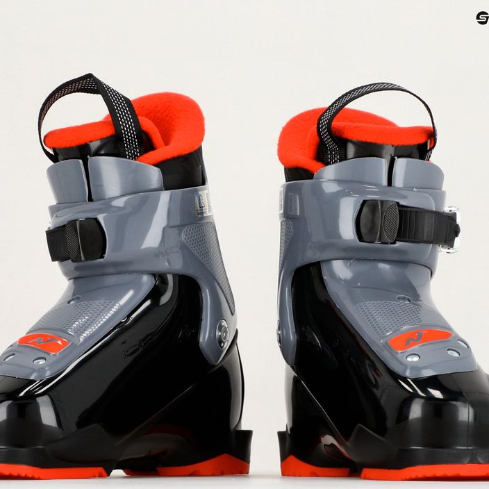 Παιδικές μπότες σκι Nordica Speedmachine J1 μαύρο/ανθρακί/κόκκινο 12