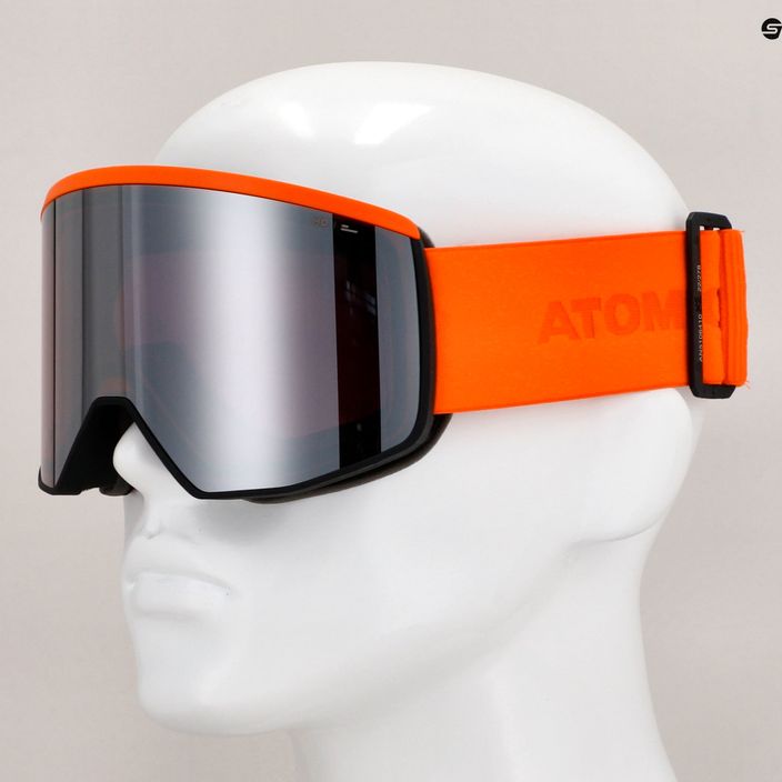 Atomic Four Pro HD πορτοκαλί ασημί γυαλιά σκι 8