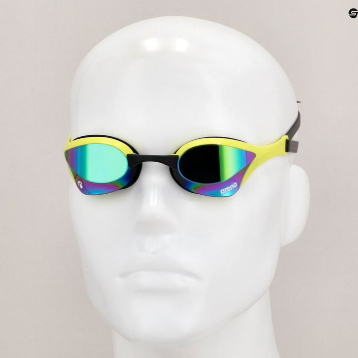 Γυαλιά κολύμβησης Arena Cobra Ultra Swipe Mirror emerald/cyber lime 8