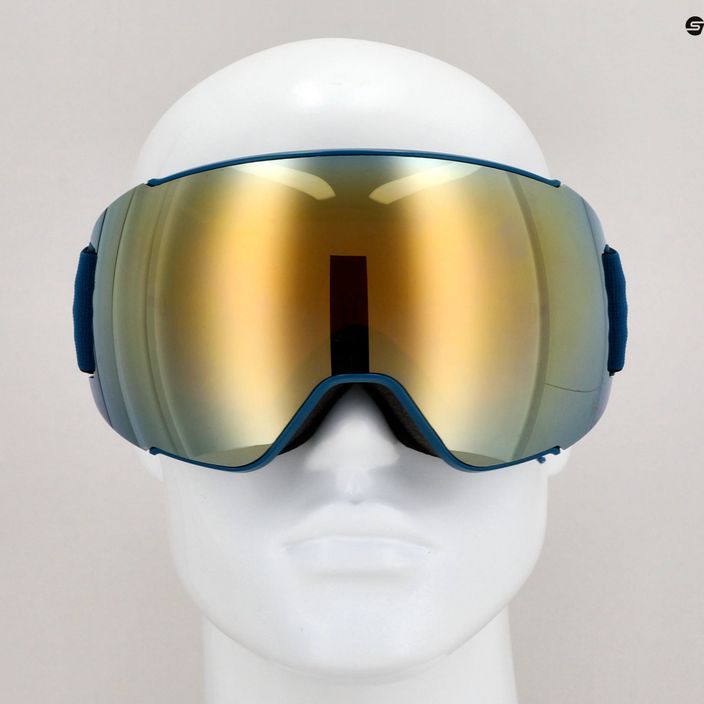 HEAD Magnify 5K χρυσά/πετρόλ/πορτοκαλί γυαλιά σκι 7