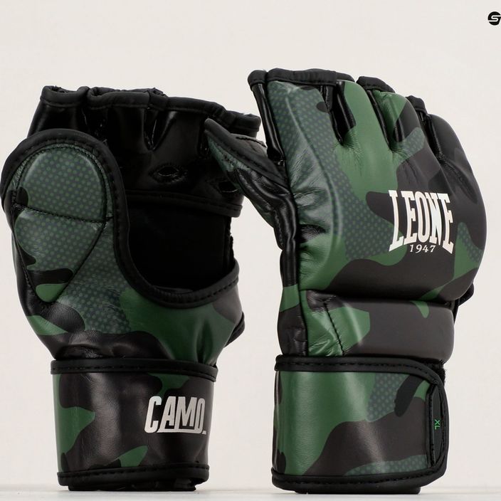 LEONE 1947 Γάντια MMA πράσινα GP120 γάντια πάλης σε καμουφλάζ 16